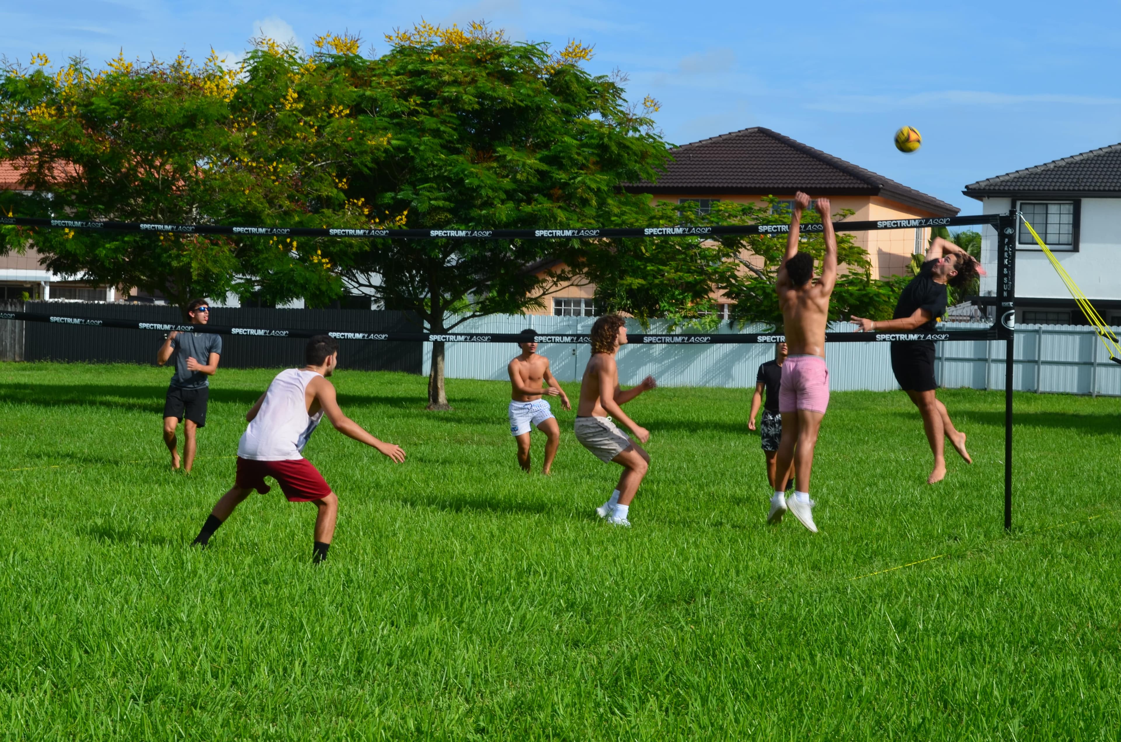Sol Volleyball action shot 3