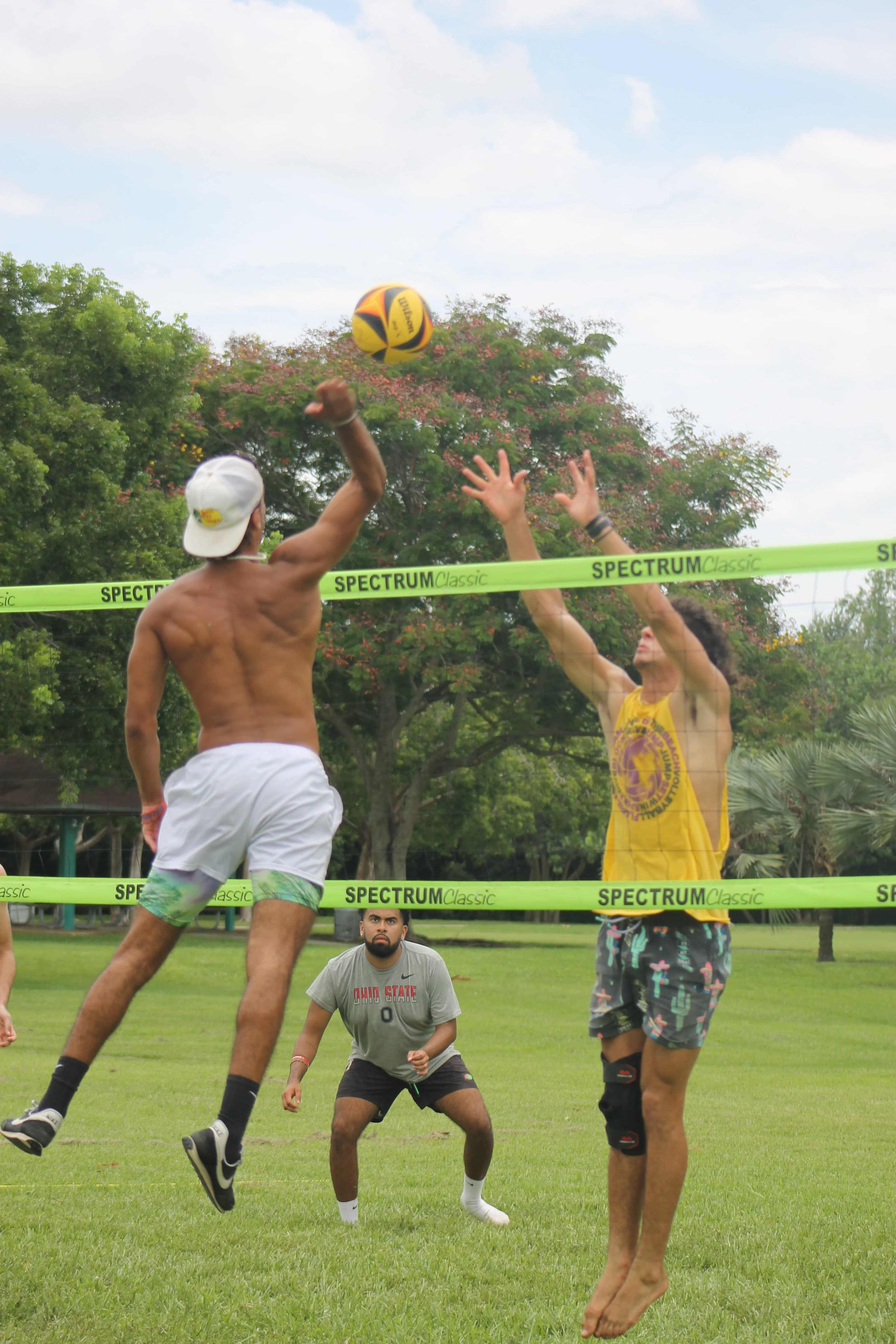 Sol Volleyball action shot 1