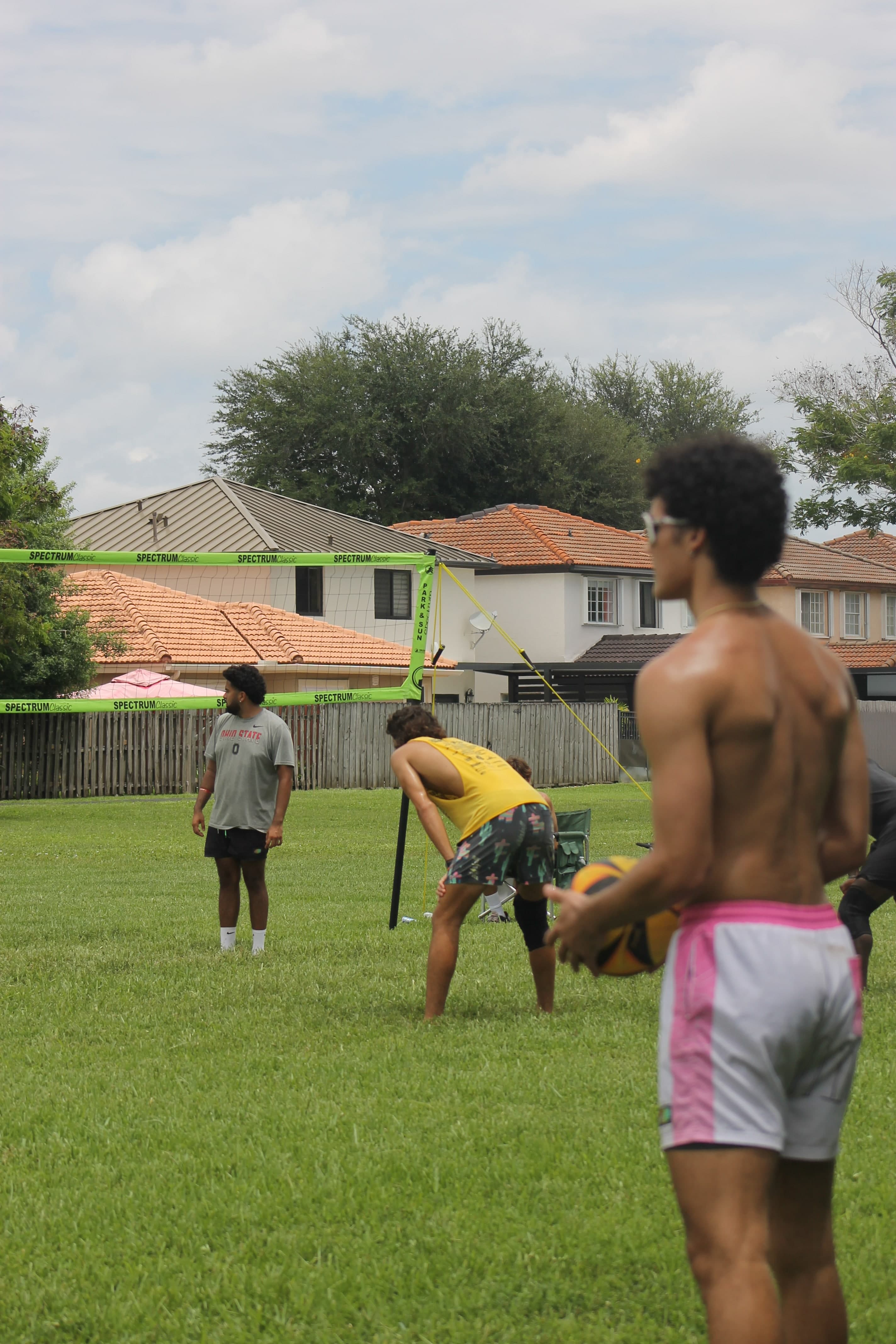 Sol Volleyball action shot 2