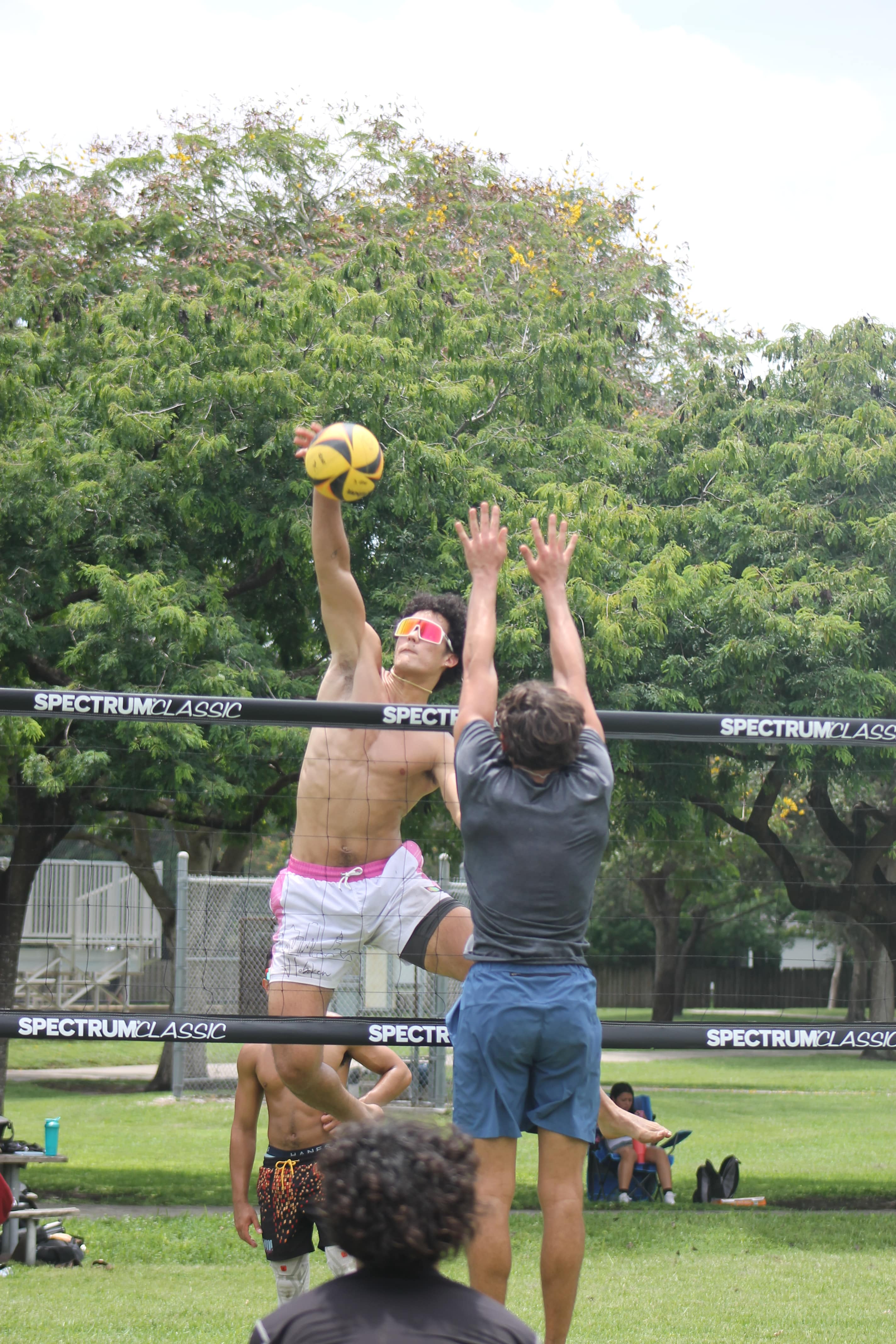 Sol Volleyball action shot 6