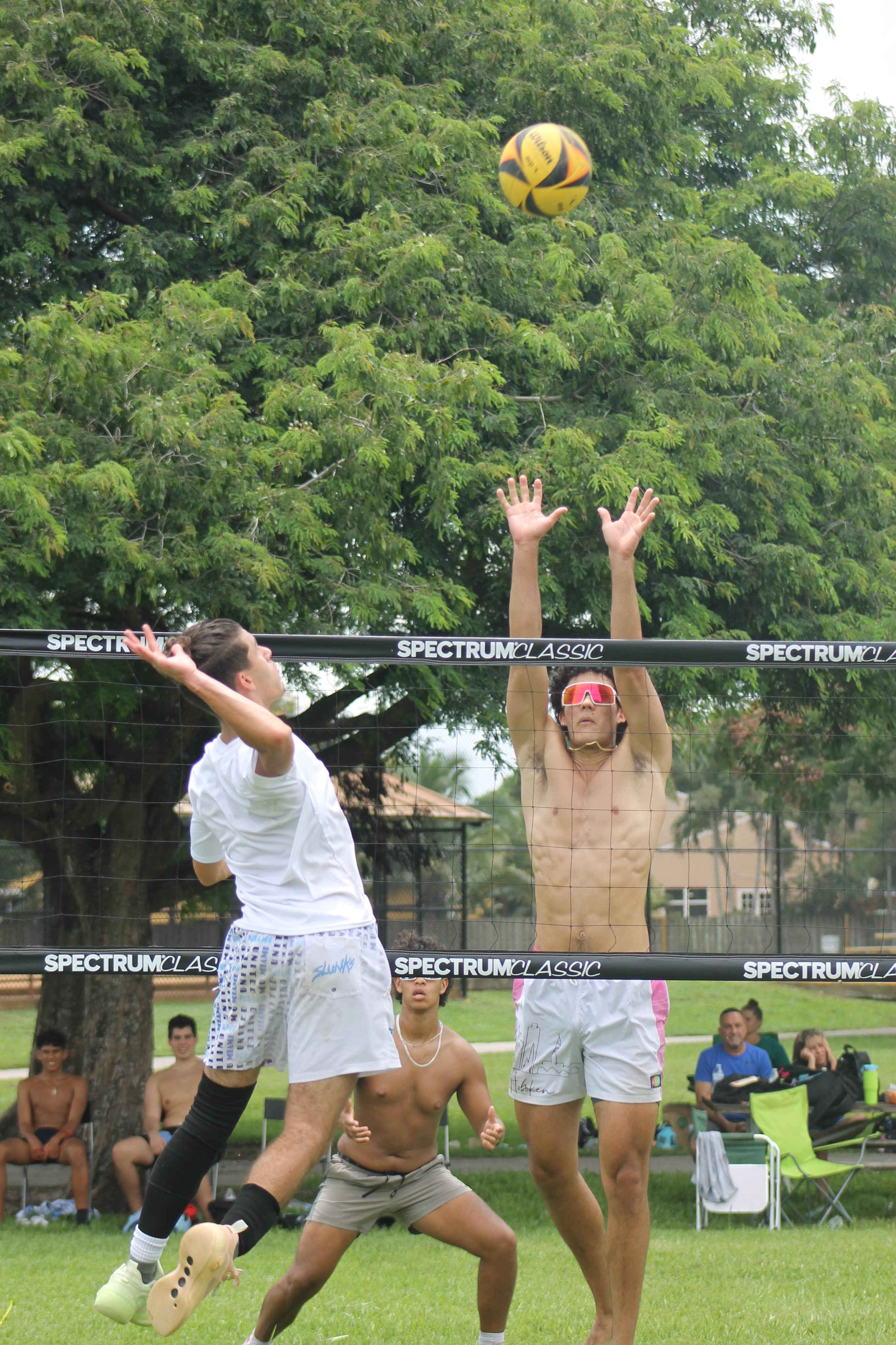 Sol Volleyball action shot 4